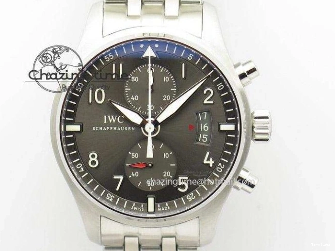 MIROTIME 1218 Portofino SCHAFFHAUSEN SS MKF 1:1 Best Edition Black Dial On Mesh Bracelet A Sporty 7342